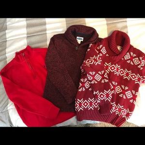 Boys Holiday Sweater Bundle